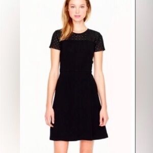 J. Crew Black Mini Dress